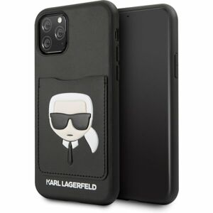 Karl Lagerfeld CardSlot kryt iPhone 11 černý